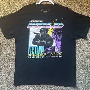Juice world Black Graphic T-Shirt